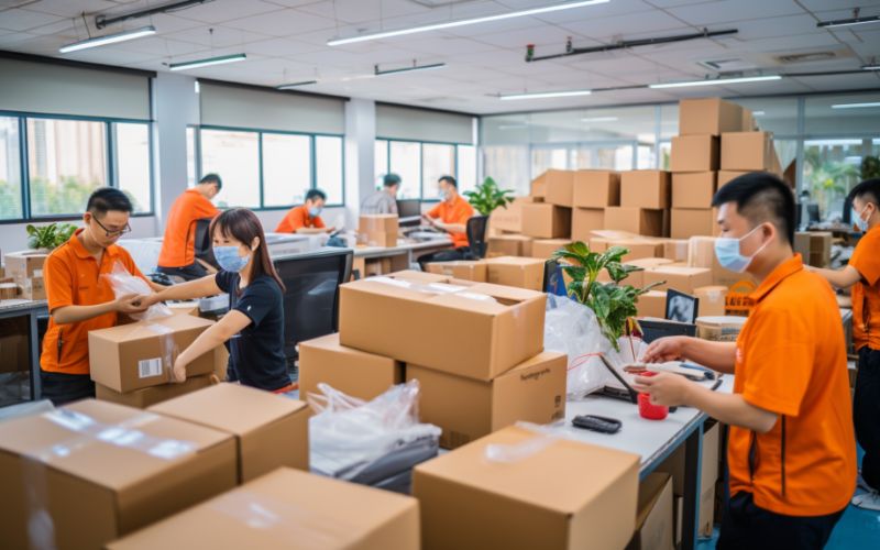 chuyển văn phòng trọn gói quận Tân Bình