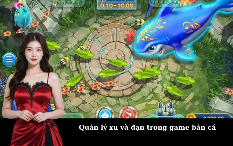 Quản lý xu và đạn trong game bắn cá