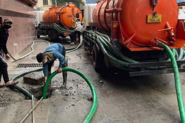 Quy trình hút hầm cầu Vĩnh Long của Toàn Cầu Envim