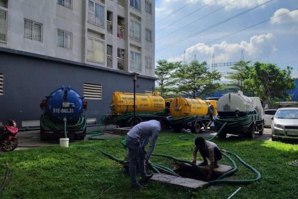 Dịch vụ thông cống nghẹt Quy Nhơn tại Môi Trường Đức Hải Phát