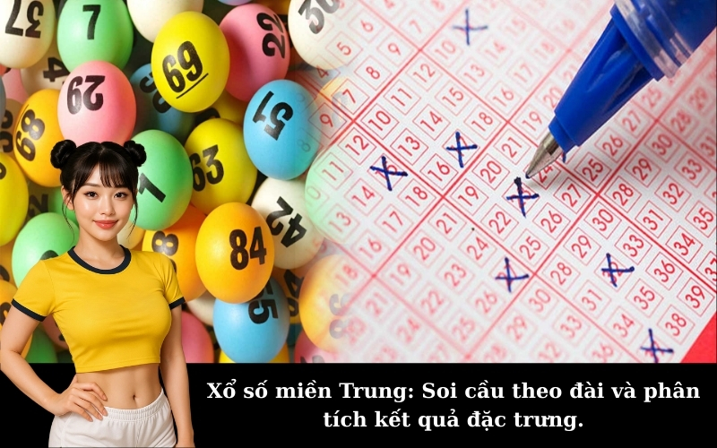 Xổ số miền Trung: Soi cầu theo đài và phân tích kết quả đặc trưng.
