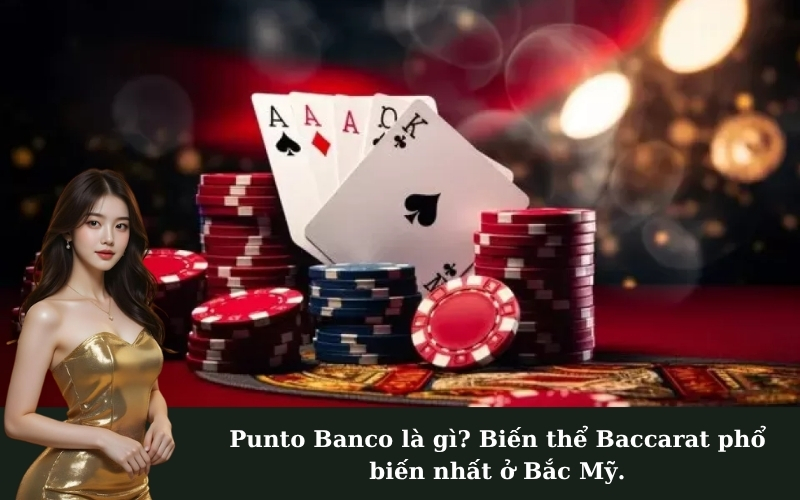 Punto Banco là gì? Biến thể Baccarat phổ biến nhất ở Bắc Mỹ.