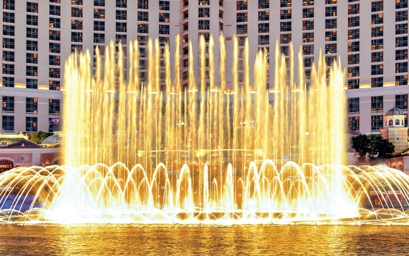 Màn trình diễn nhạc nước Bellagio Fountains