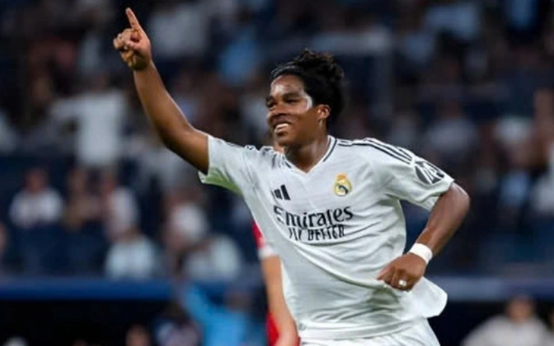 Tầm ảnh hưởng của Endrick Felipe tại Real Madrid