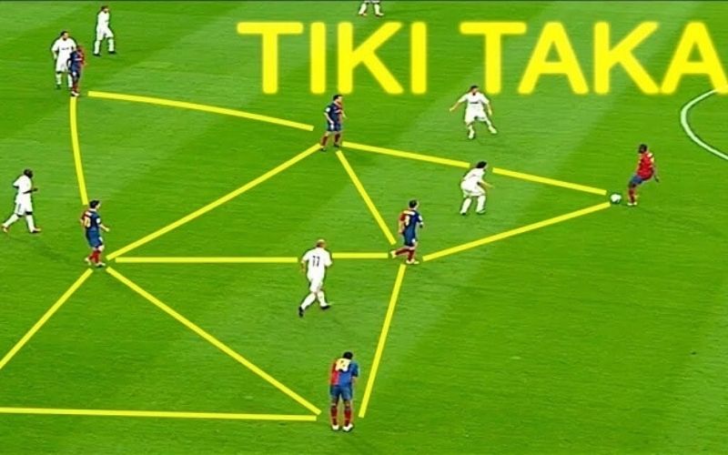 Chiến thuật Tiki-Taka Kiểm soát bóng và bẻ gãy phòng ngự