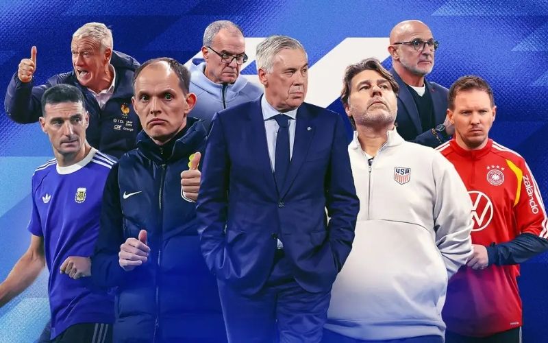 Cuộc đấu trí căng thẳng giữa các vị chiến lược gia tài ba kỳ World Cup 2026