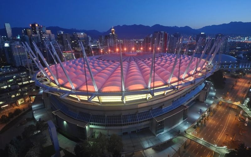 Sức hút từ các trận đấu tại Vancouver Canada